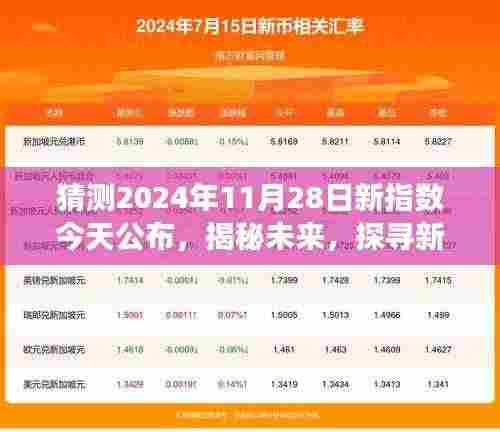 揭秘未来,新指数揭晓背后的故事,预测未来趋势(2024年11月28日公布)