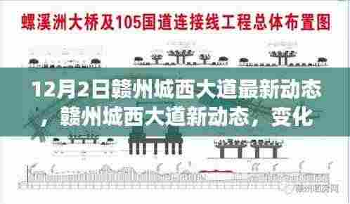 赣州城西大道新动态,变化中的学习之路,铸就辉煌自信之路