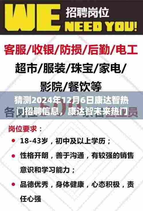 康达智未来招聘趋势展望,揭秘热门职位机遇与挑战,展望2024年12月6日的新机遇篇