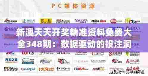 新澳天天开奖精准资料免费大全348期:数据驱动的投注洞见