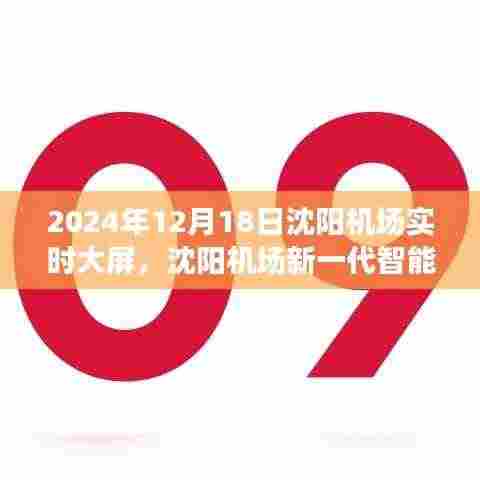 沈阳机场智能大屏体验,触摸未来无缝旅行新纪元,实时大屏展示2024年12月18日盛况
