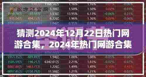 探索未来游戏热潮,2024年热门网游合集预测与体验指南