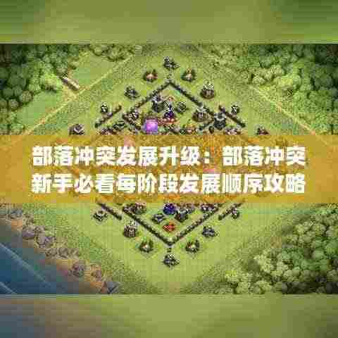 部落冲突发展升级:部落冲突新手必看每阶段发展顺序攻略