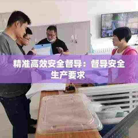 精准高效安全督导:督导安全生产要求