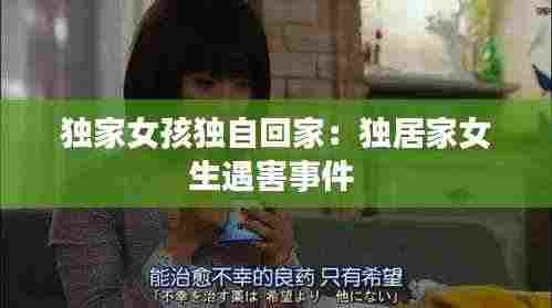 独家女孩独自回家:独居家女生遇害事件