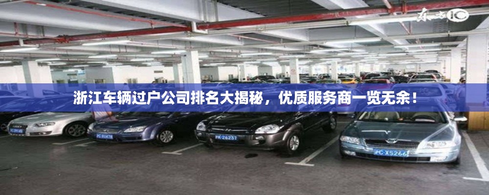 浙江车辆过户公司排名大揭秘,优质服务商一览无余!
