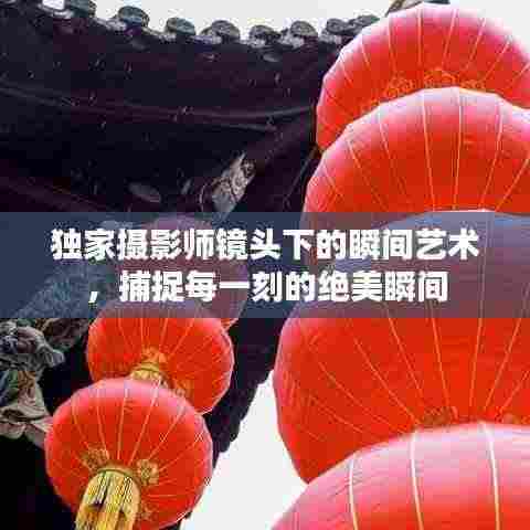 独家摄影师镜头下的瞬间艺术，捕捉每一刻的绝美瞬间