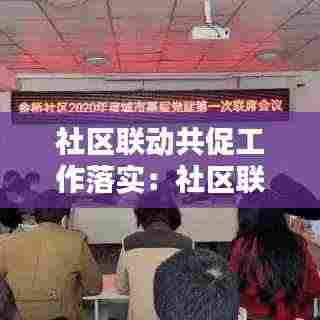 社区联动共促工作落实：社区联点共建活动 