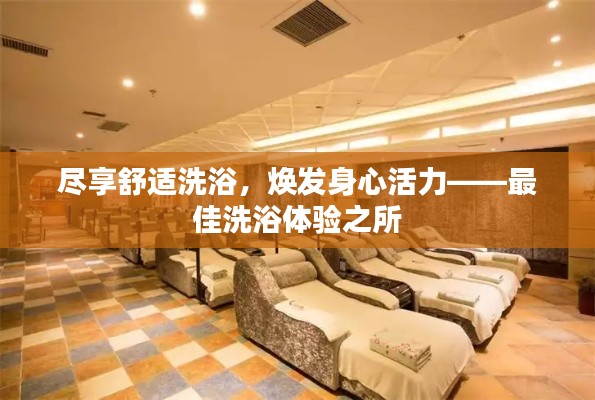 尽享舒适洗浴,焕发身心活力——最佳洗浴体验之所