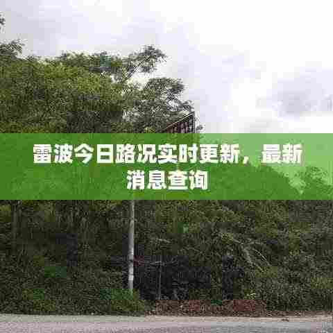雷波今日路况实时更新,最新消息查询