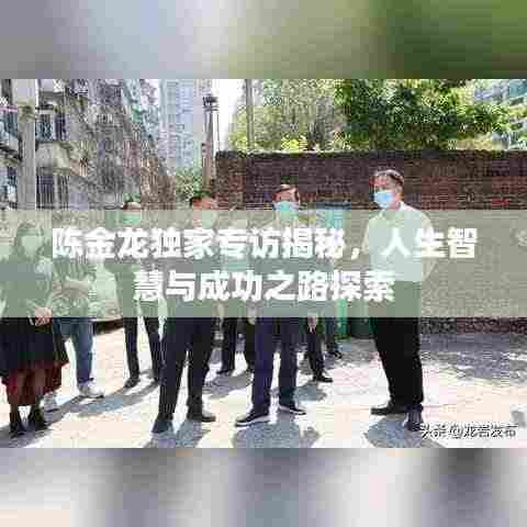 陈金龙独家专访揭秘，人生智慧与成功之路探索